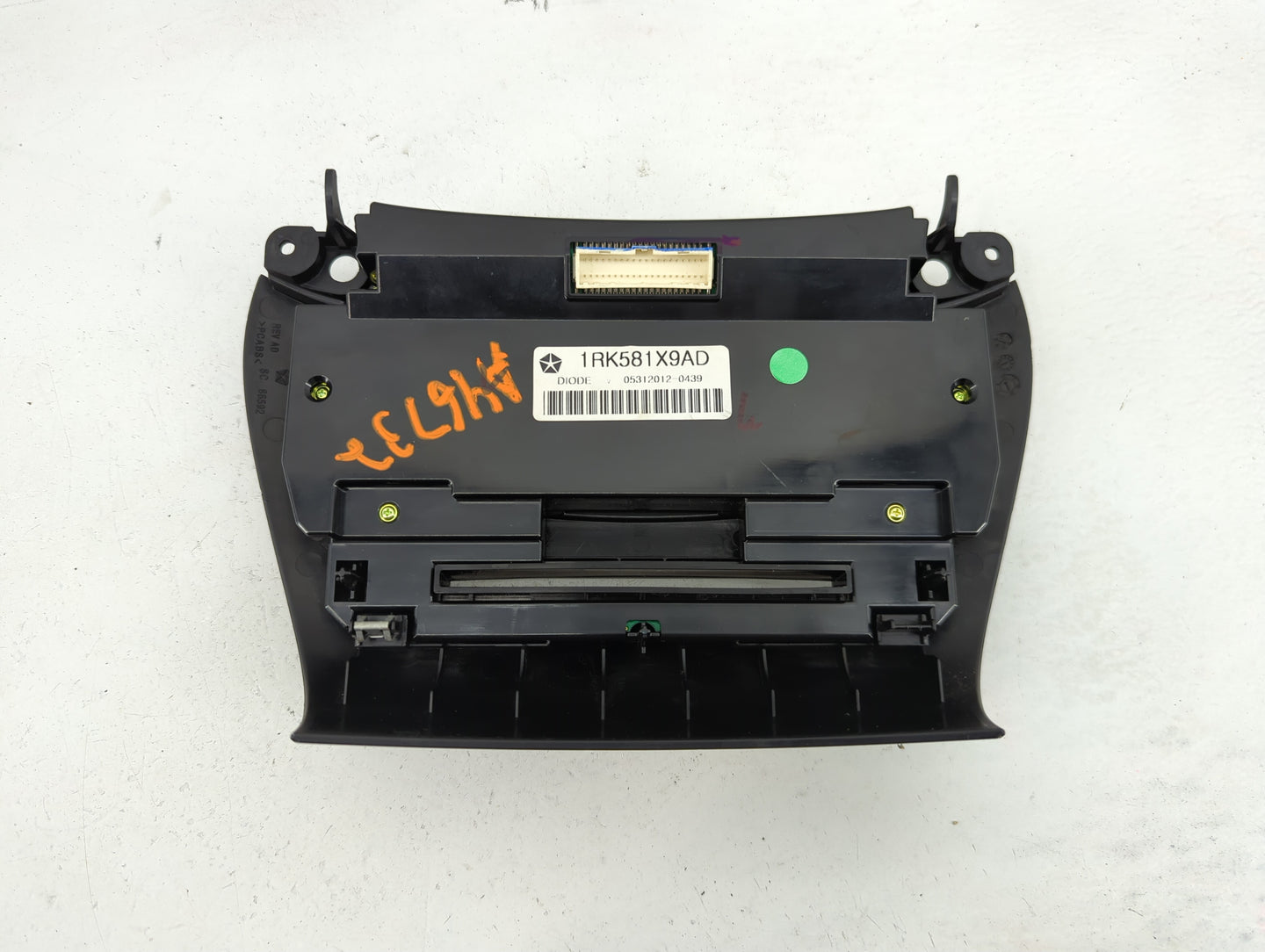 2011-2017 Dodge Journey Climate Control Module Temperature AC/Heater Replacement P/N:1RK581X9AD Fits OEM Used Auto Parts - O