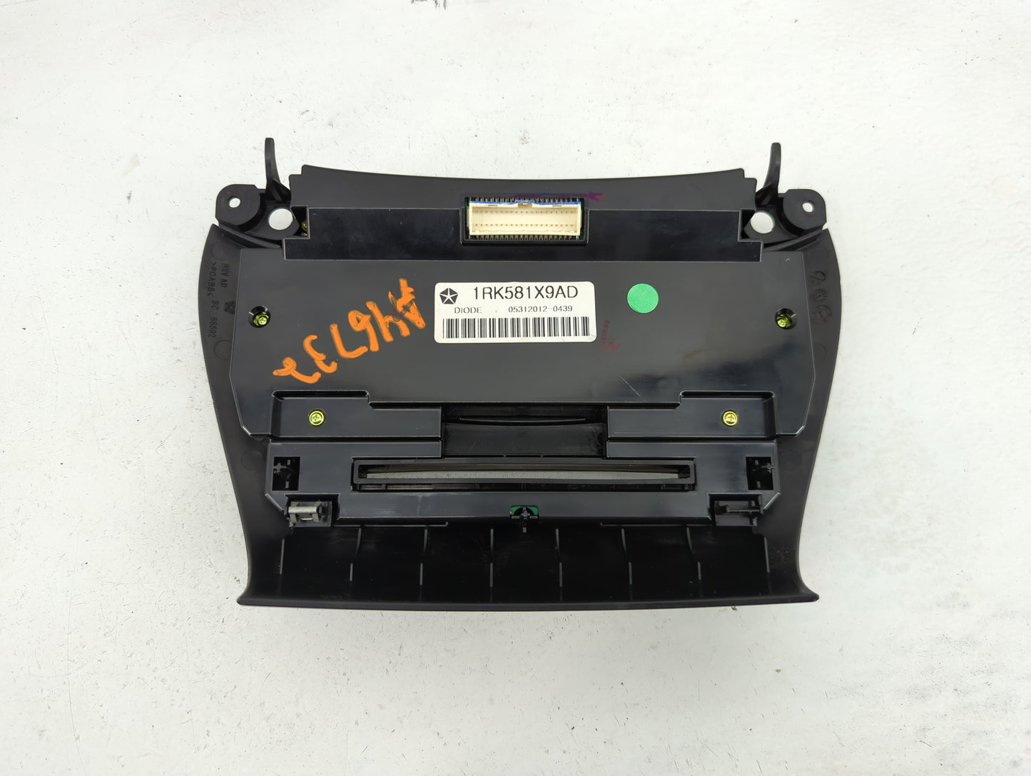 2011-2017 Dodge Journey Climate Control Module Temperature AC/Heater Replacement P/N:1RK581X9AD Fits OEM Used Auto Parts - O