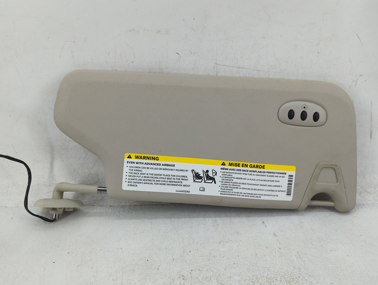 2011-2020 Dodge Journey Sun Visor Shade Replacement Driver Left Mirror Fits Fits 2011 2012 2013 2014 2015 2016 2017 2018 201