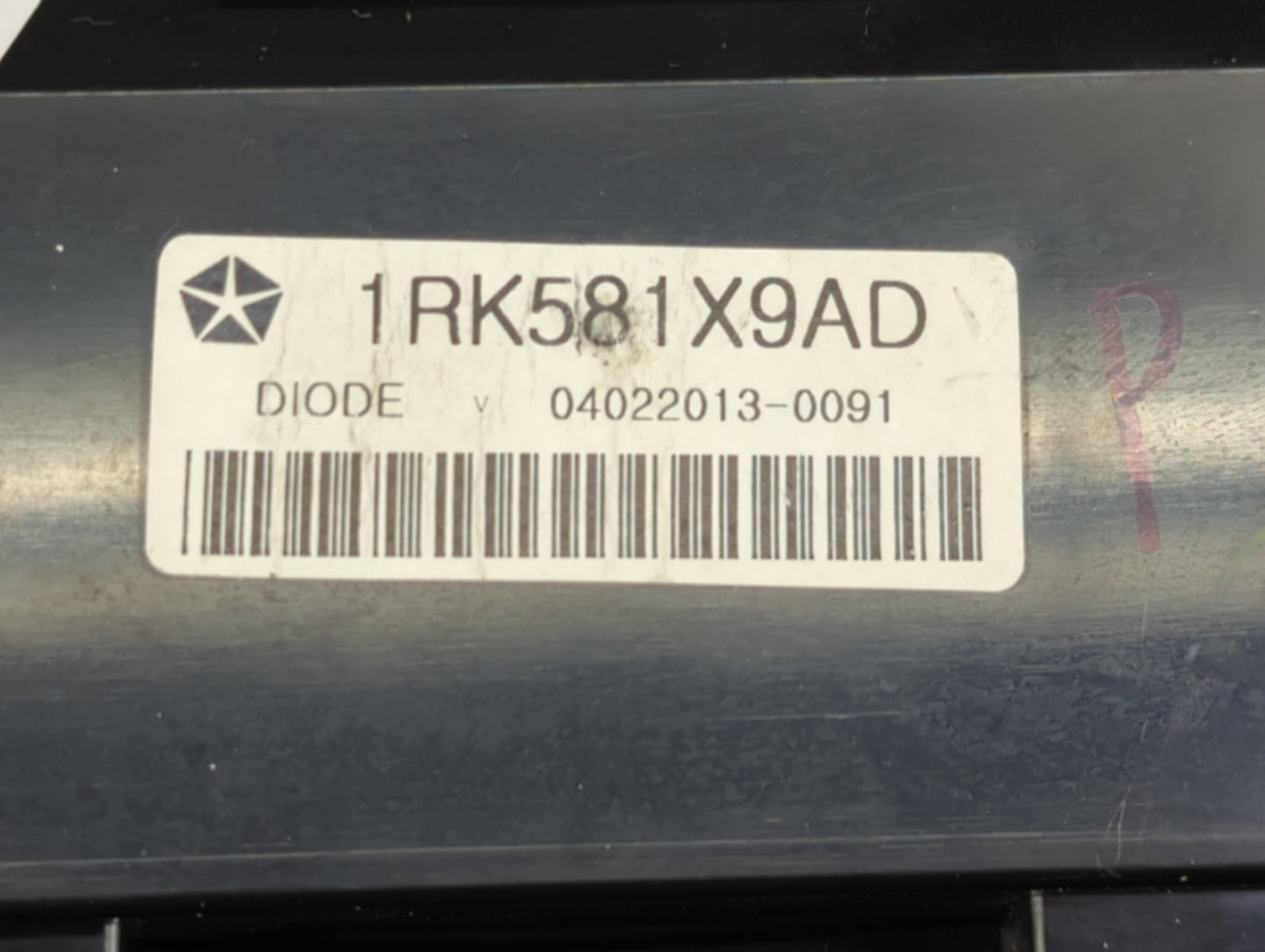 2011-2017 Dodge Journey Climate Control Module Temperature AC/Heater Replacement P/N:1RK581X9AD Fits OEM Used Auto Parts - O
