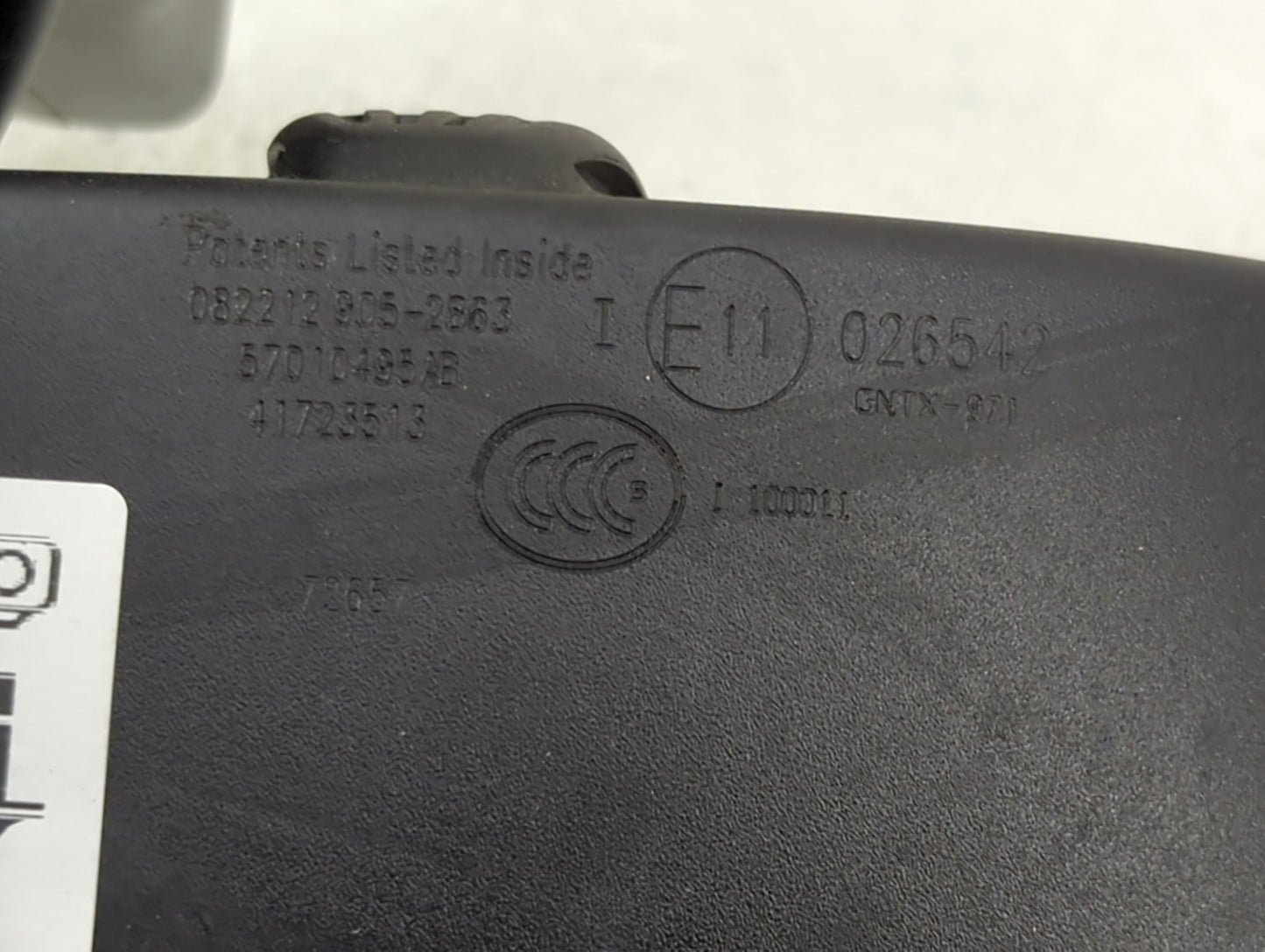 2011-2017 Dodge Journey Interior Rear View Mirror Replacement OEM P/N:57010495AB Fits Fits 2011 2012 2013 2014 2015 2016 201