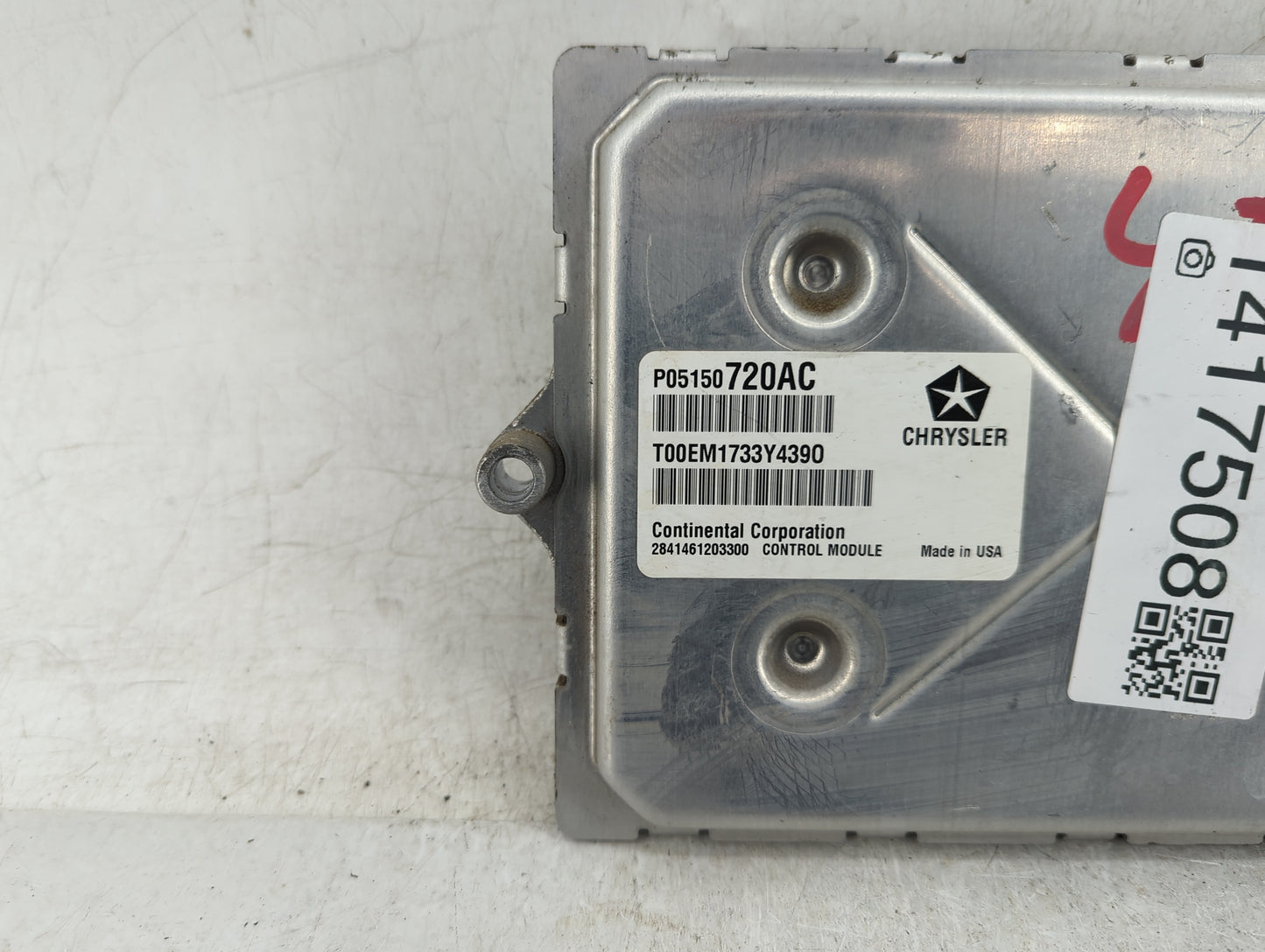 2013 Dodge Journey PCM Engine Control Computer ECU ECM PCU OEM P/N:P05150720AC Fits OEM Used Auto Parts - Oemusedautoparts1.