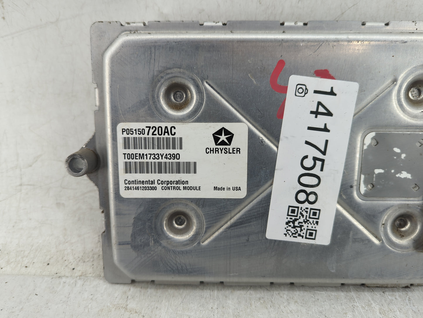 2013 Dodge Journey PCM Engine Control Computer ECU ECM PCU OEM P/N:P05150720AC Fits OEM Used Auto Parts - Oemusedautoparts1.