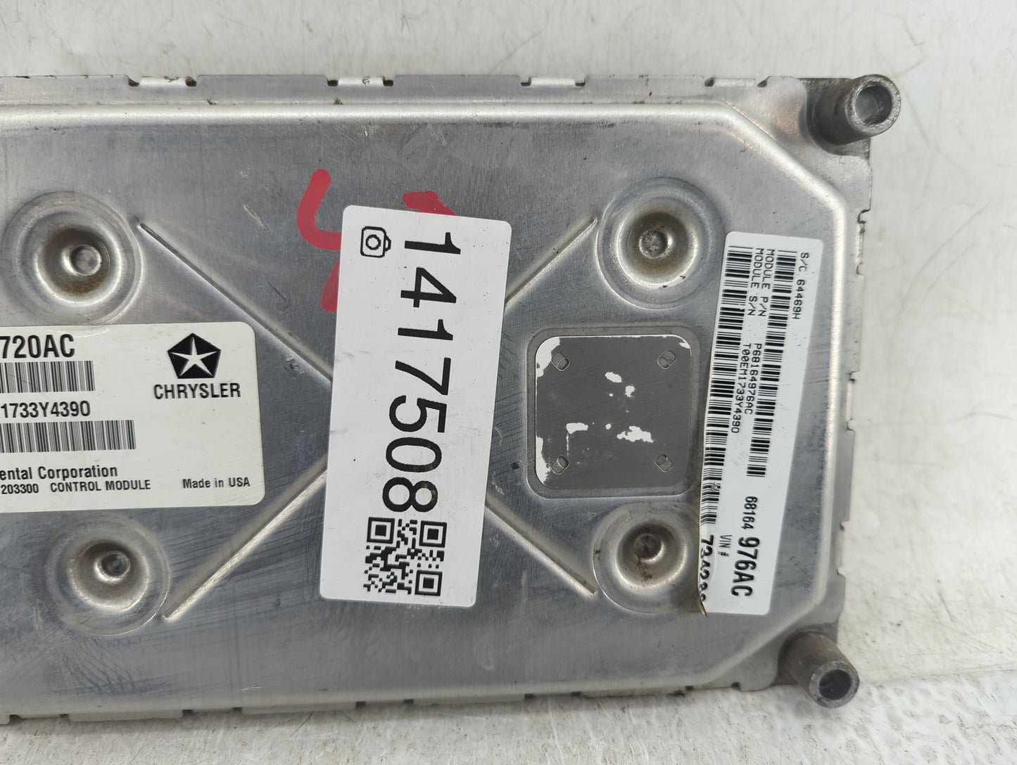 2013 Dodge Journey PCM Engine Control Computer ECU ECM PCU OEM P/N:P05150720AC Fits OEM Used Auto Parts - Oemusedautoparts1.