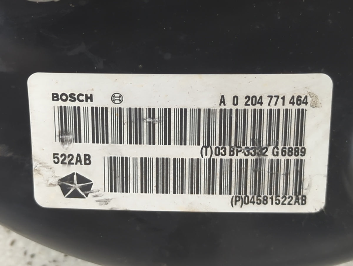 2013 Dodge Journey Power Brake Booster Oem - Oemusedautoparts1.com