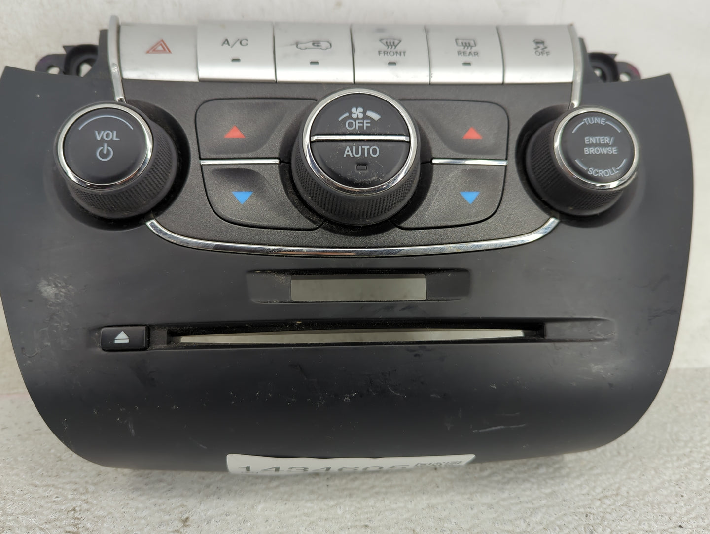 2013 Dodge Journey Climate Control Module Temperature AC/Heater Replacement P/N:1RK591X9AD Fits OEM Used Auto Parts - Oemuse