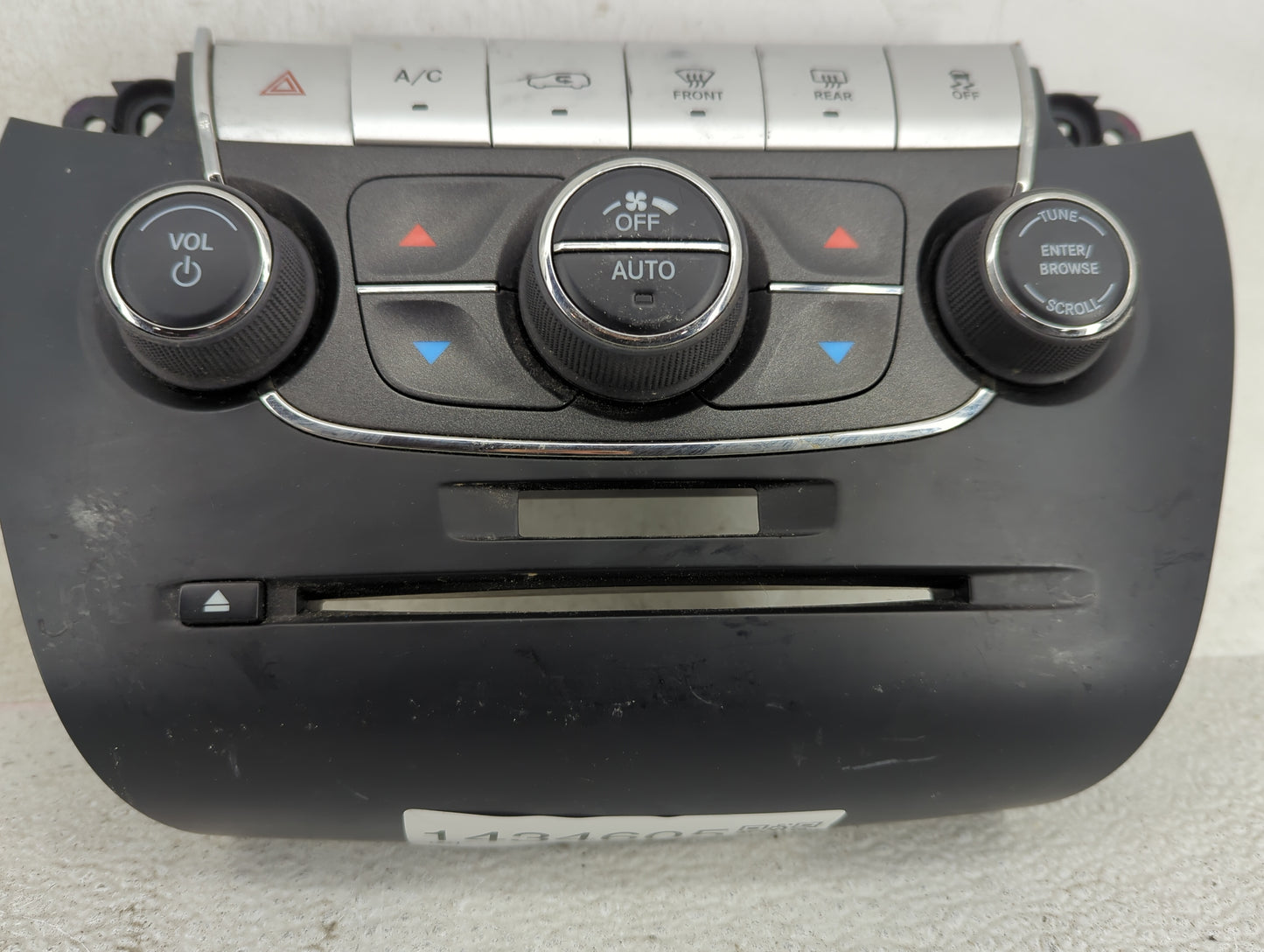 2013 Dodge Journey Climate Control Module Temperature AC/Heater Replacement P/N:1RK591X9AD Fits OEM Used Auto Parts - Oemuse