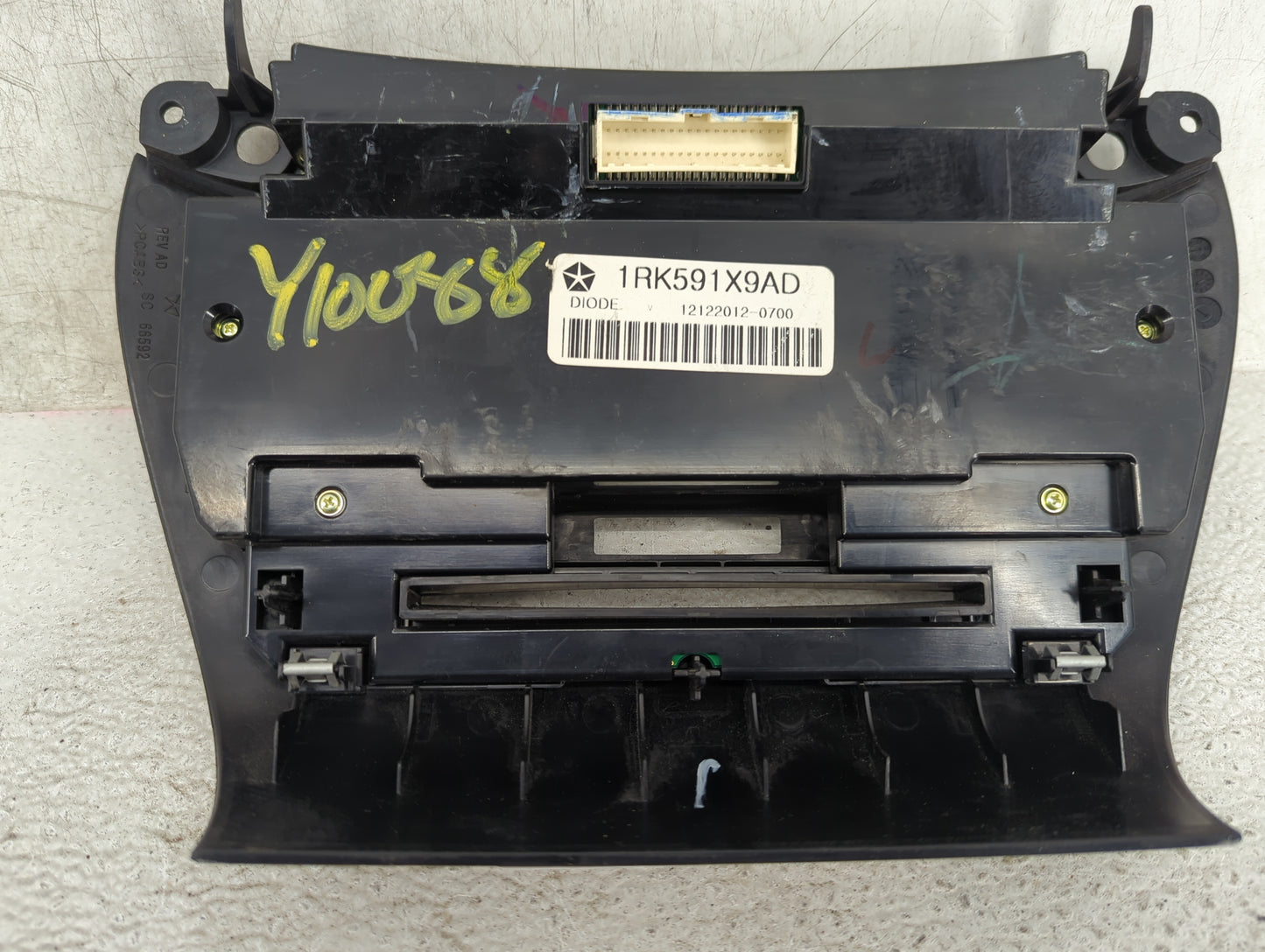 2013 Dodge Journey Climate Control Module Temperature AC/Heater Replacement P/N:1RK591X9AD Fits OEM Used Auto Parts - Oemuse