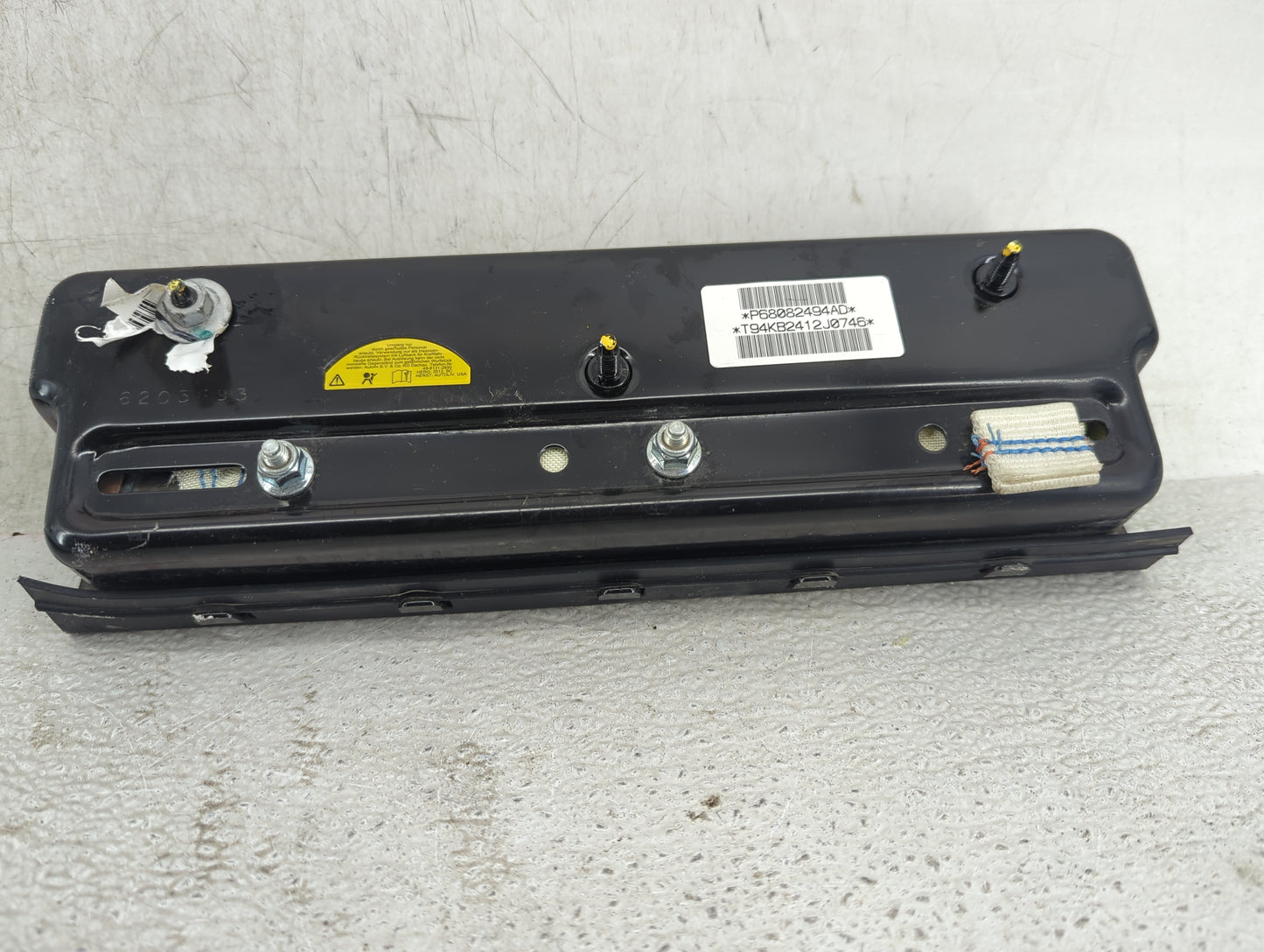 2013 Dodge Journey Air Bag Passenger Right Dashboard OEM P/N:P68082494AD Fits OEM Used Auto Parts - Oemusedautoparts1.com