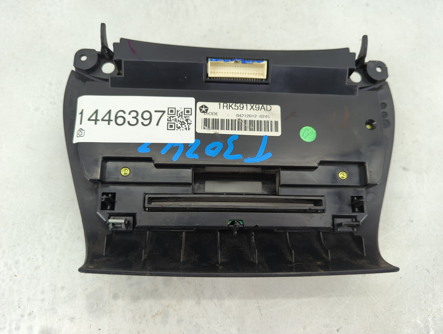 2013 Dodge Journey Climate Control Module Temperature AC/Heater Replacement P/N:1RK591X9AD Fits OEM Used Auto Parts - Oemuse