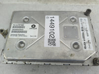 2013 Dodge Journey PCM Engine Control Computer ECU ECM PCU OEM P/N:P05150721AC T00EM0543XNIDI, 2841464703300 Fits OEM Used A