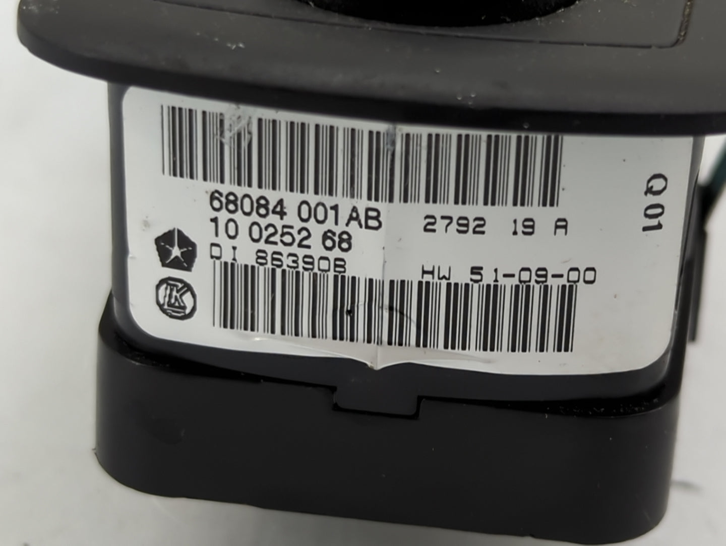 2013 Dodge Journey Master Power Window Switch Replacement Driver Side Left P/N:68084001AB 1002526819A Fits OEM Used Auto Par