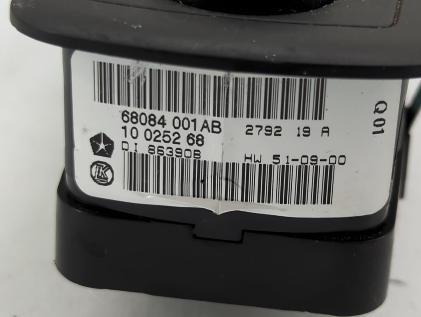 2013 Dodge Journey Master Power Window Switch Replacement Driver Side Left P/N:68084001AB 1002526819A Fits OEM Used Auto Par