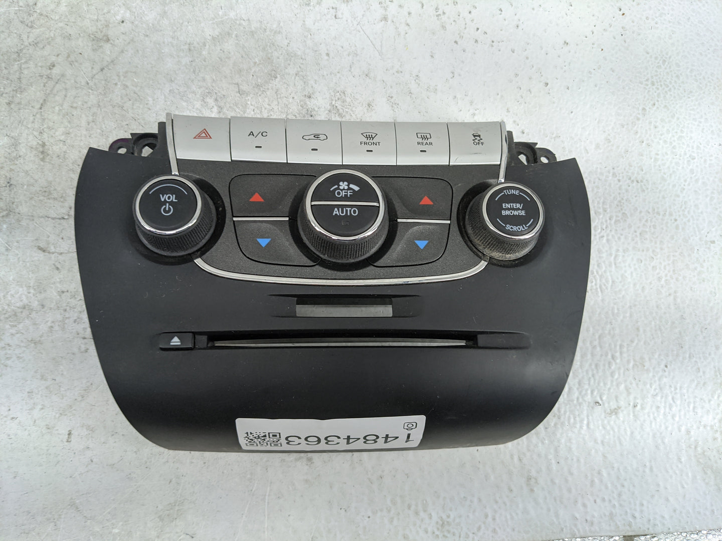 2013 Dodge Journey Climate Control Module Temperature AC/Heater Replacement P/N:1RK591X9AD Fits OEM Used Auto Parts - Oemuse