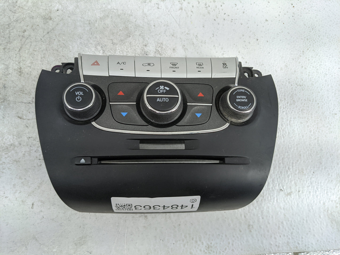 2013 Dodge Journey Climate Control Module Temperature AC/Heater Replacement P/N:1RK591X9AD Fits OEM Used Auto Parts - Oemuse