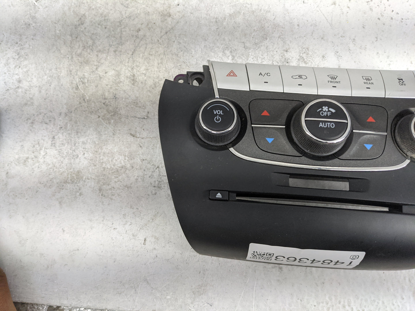 2013 Dodge Journey Climate Control Module Temperature AC/Heater Replacement P/N:1RK591X9AD Fits OEM Used Auto Parts - Oemuse