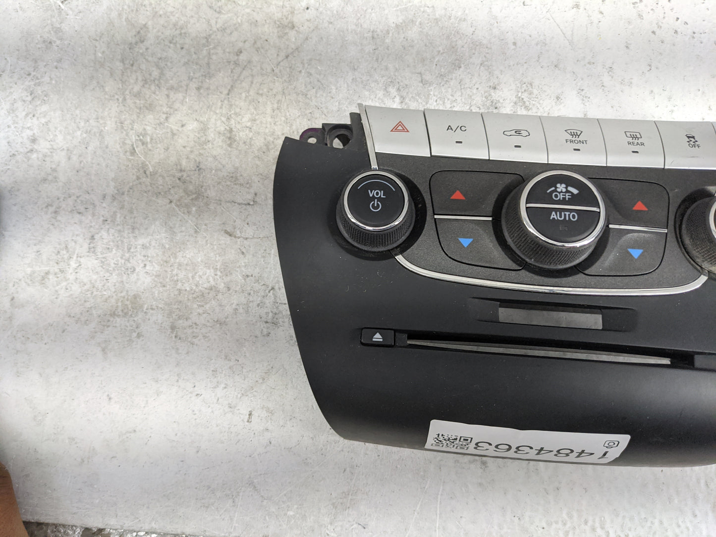 2013 Dodge Journey Climate Control Module Temperature AC/Heater Replacement P/N:1RK591X9AD Fits OEM Used Auto Parts - Oemuse