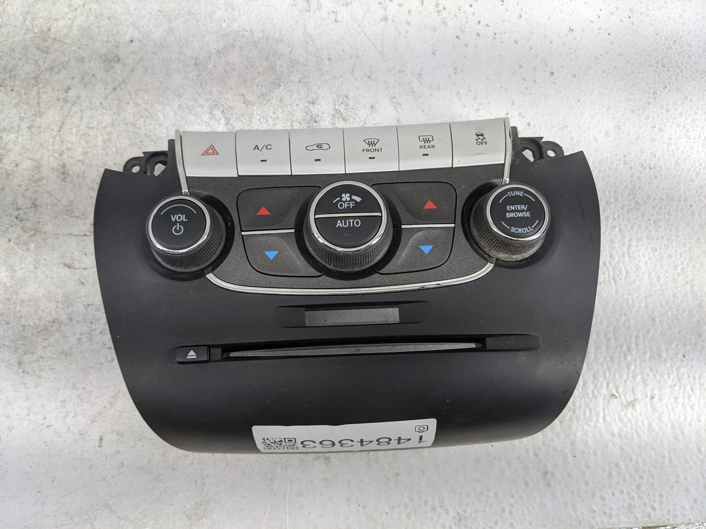 2013 Dodge Journey Climate Control Module Temperature AC/Heater Replacement P/N:1RK591X9AD Fits OEM Used Auto Parts - Oemuse