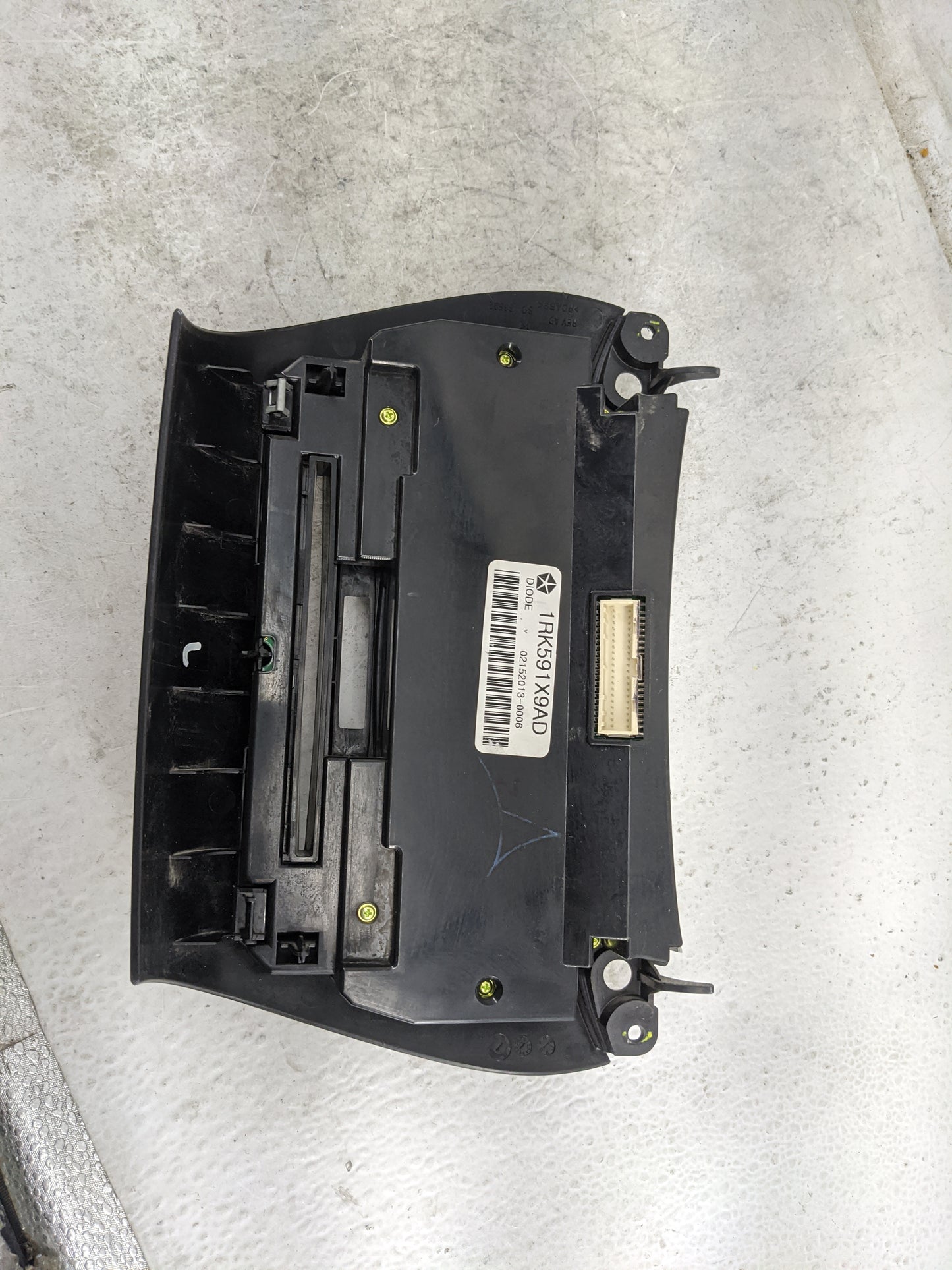 2013 Dodge Journey Climate Control Module Temperature AC/Heater Replacement P/N:1RK591X9AD Fits OEM Used Auto Parts - Oemuse