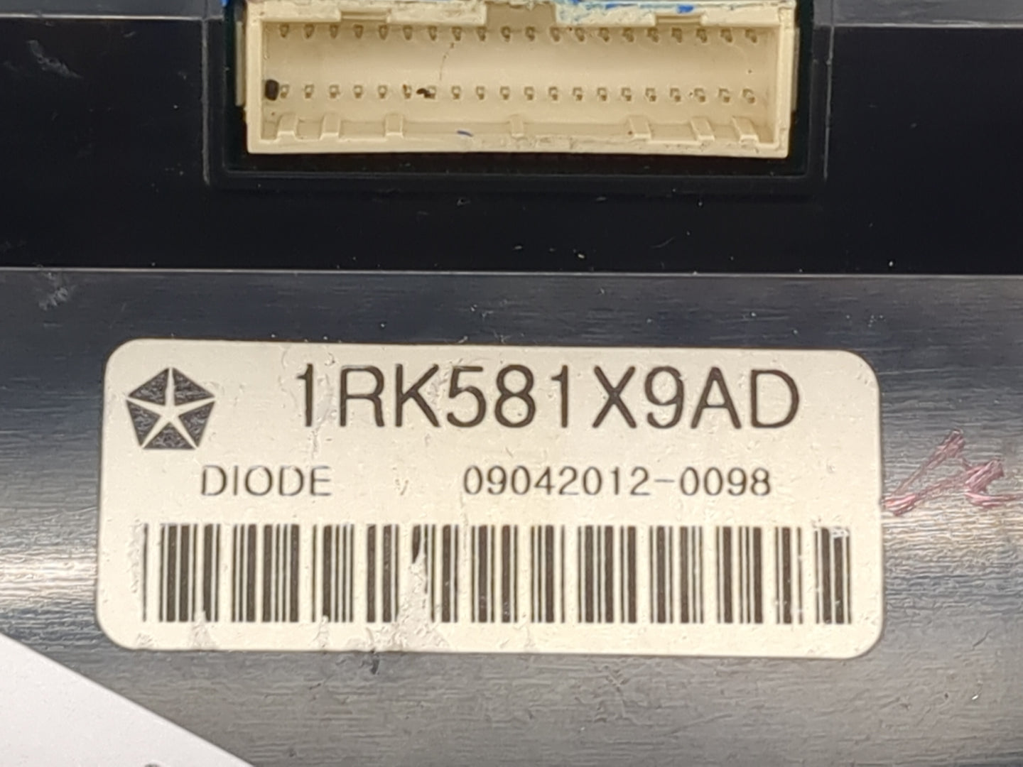 2011-2017 Dodge Journey Climate Control Module Temperature AC/Heater Replacement P/N:1RK581X9AD Fits OEM Used Auto Parts - O
