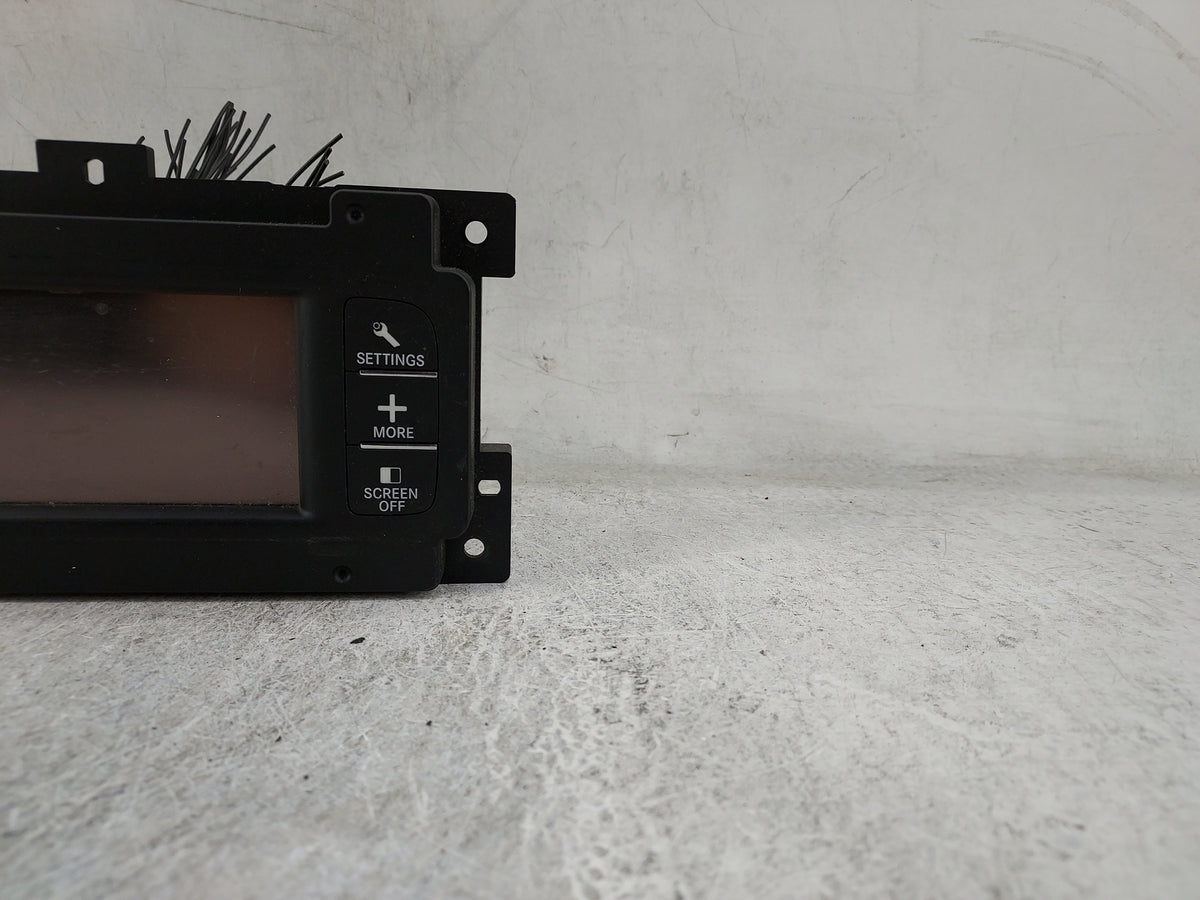 2013 Dodge Journey Information Display Screen - Oemusedautoparts1.com