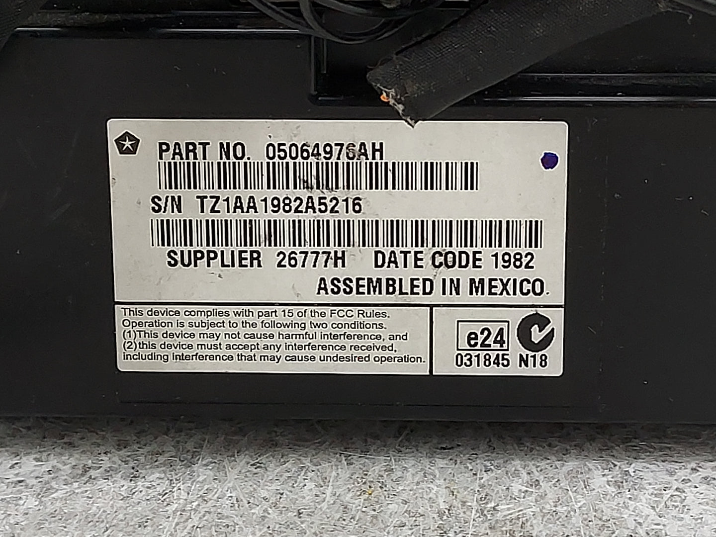 2013 Dodge Journey Information Display Screen - Oemusedautoparts1.com