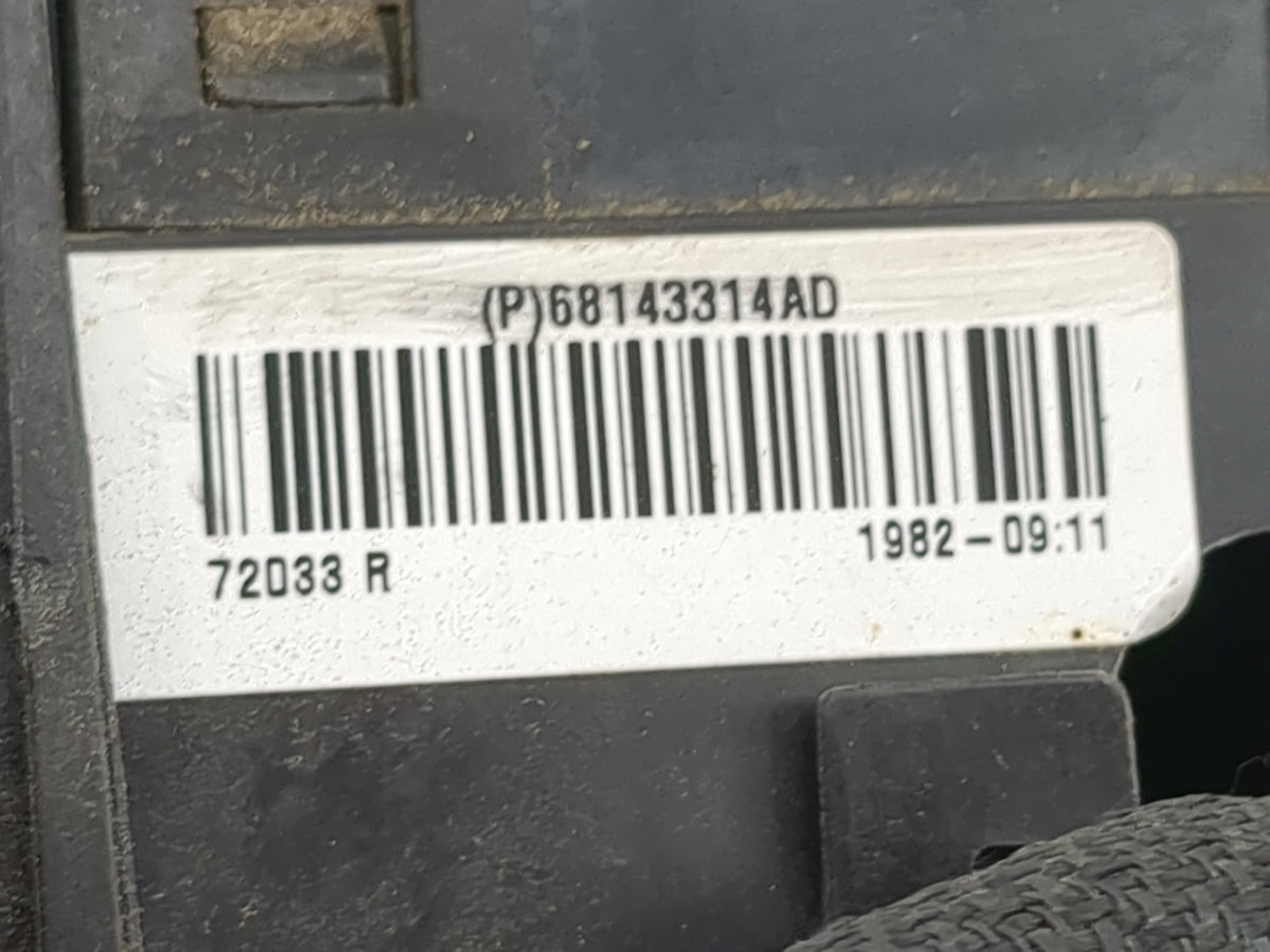 2012-2019 Dodge Journey Fusebox Fuse Box Relay Module Tipm 68143314ad - Oemusedautoparts1.com