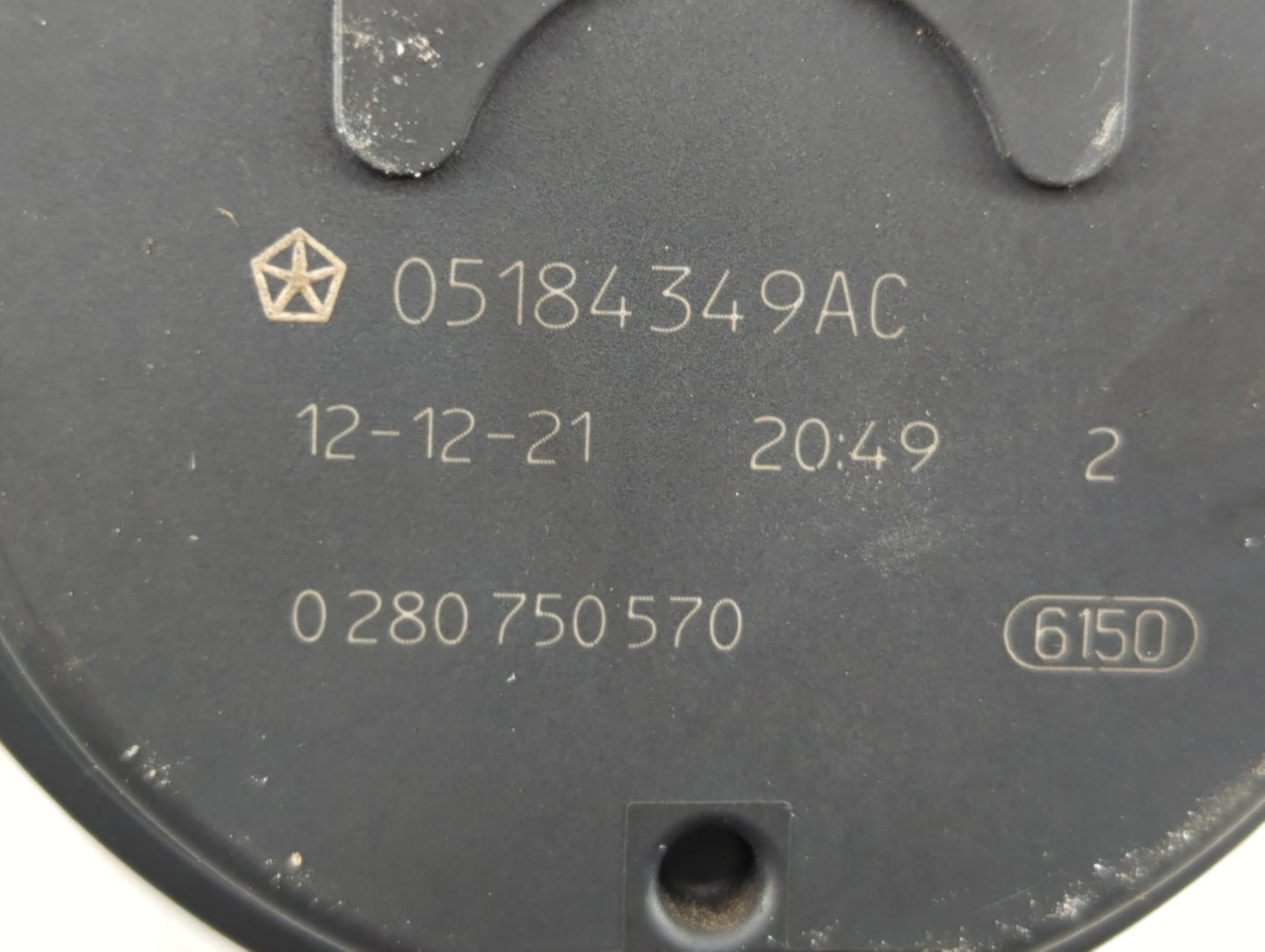 2011-2019 Dodge Journey Throttle Body P/N:05184349AF 05184349AE Fits OEM Used Auto Parts - Oemusedautoparts1.com