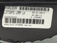 2013 Dodge Journey Tail Light Assembly Driver Left OEM P/N:04806369AF 04806369AB Fits OEM Used Auto Parts - Oemusedautoparts