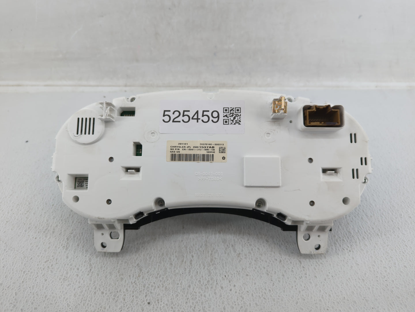 2013 Dodge Journey Instrument Cluster Speedometer Gauges P/N:05091537AB Fits OEM Used Auto Parts - Oemusedautoparts1.com