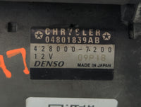 2011-2019 Dodge Journey Car Starter Motor Solenoid OEM P/N:04801839AB 428000-7200 Fits OEM Used Auto Parts - Oemusedautopart