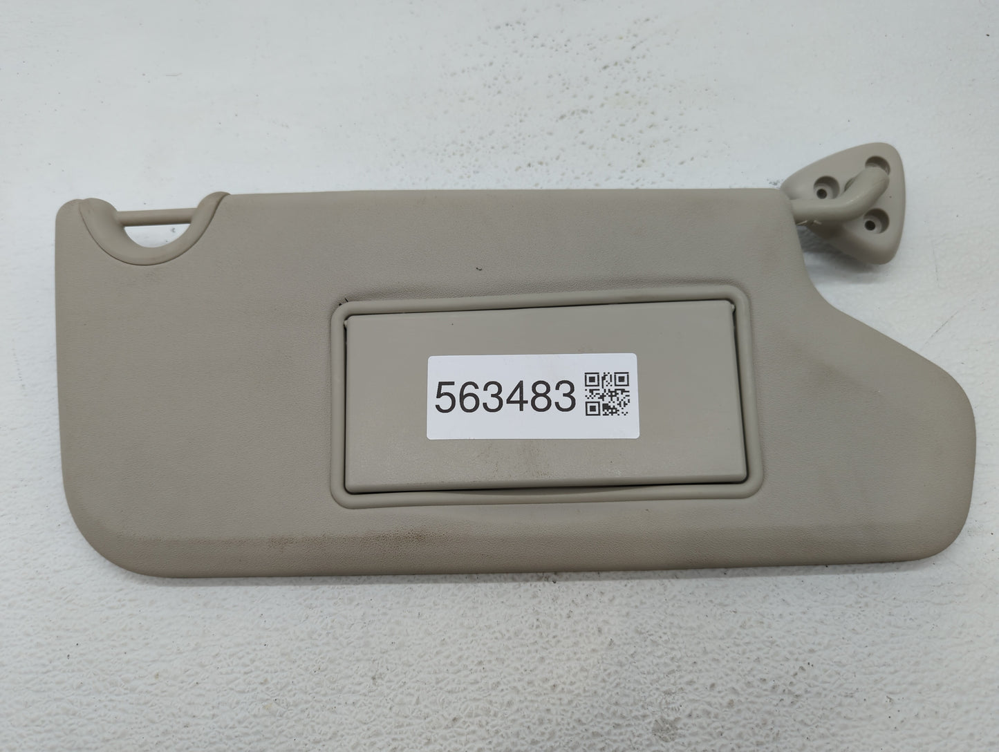 2013 Dodge Journey Sun Visor Shade Replacement Passenger Right Mirror Fits OEM Used Auto Parts - Oemusedautoparts1.com
