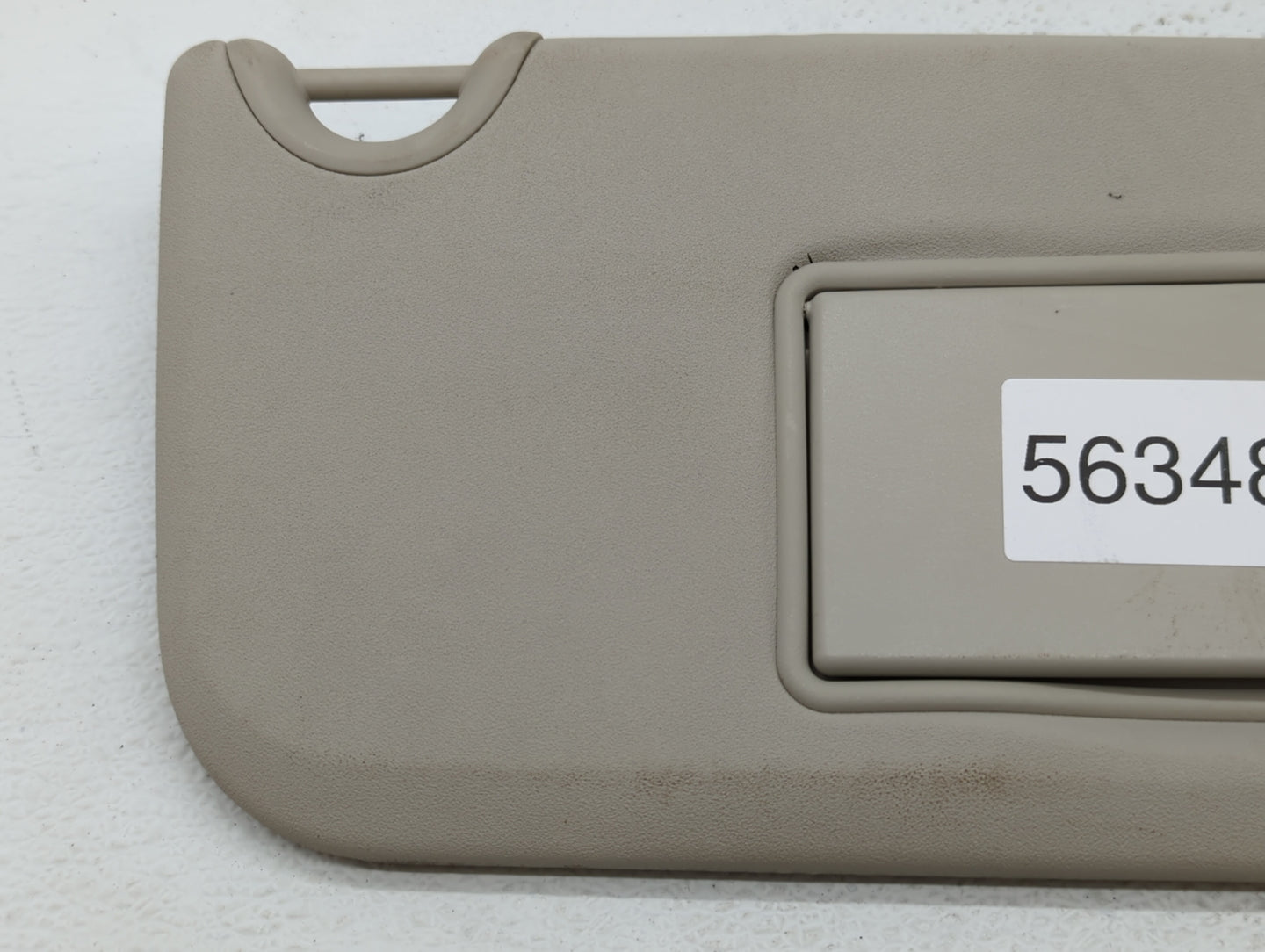 2013 Dodge Journey Sun Visor Shade Replacement Passenger Right Mirror Fits OEM Used Auto Parts - Oemusedautoparts1.com