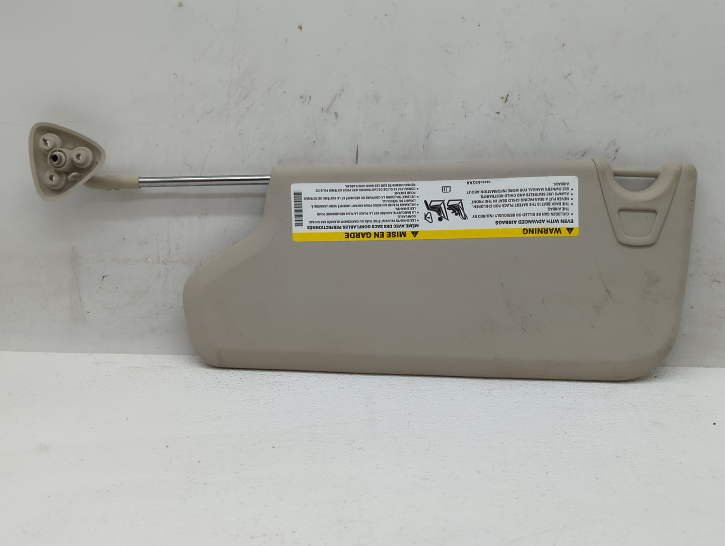 2013 Dodge Journey Sun Visor Shade Replacement Passenger Right Mirror Fits OEM Used Auto Parts - Oemusedautoparts1.com