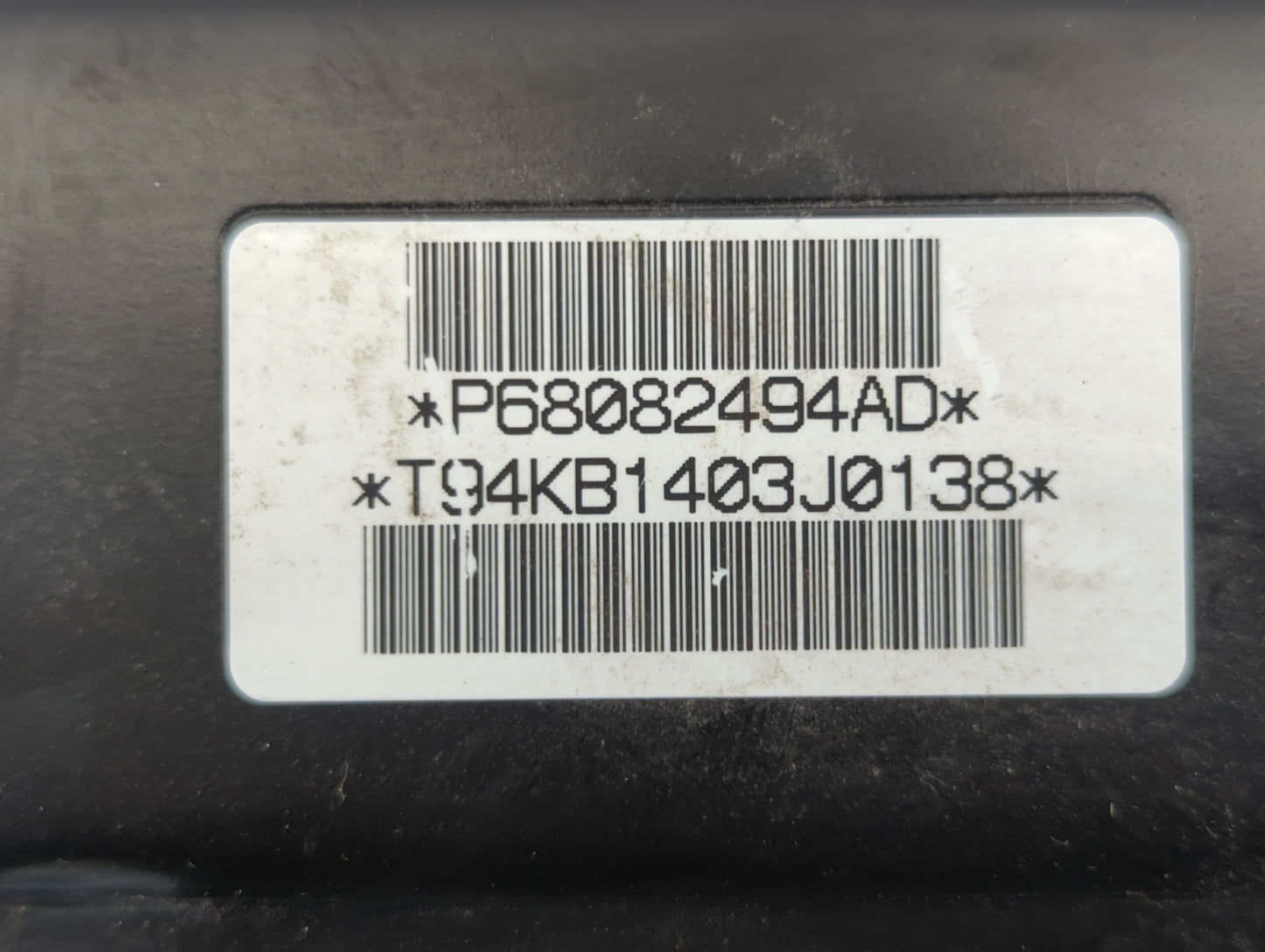 2013 Dodge Journey Air Bag Driver Left Knee OEM P/N:P68082494AD Fits OEM Used Auto Parts - Oemusedautoparts1.com