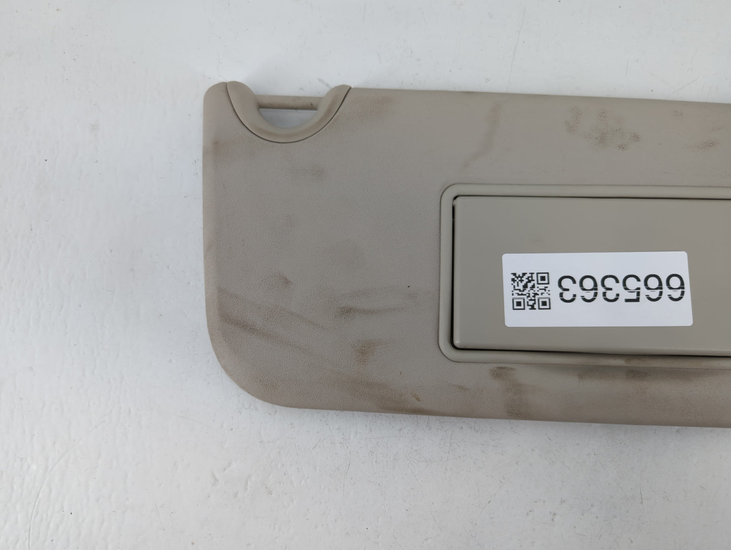 2013 Dodge Journey Sun Visor Shade Replacement Passenger Right Mirror Fits OEM Used Auto Parts - Oemusedautoparts1.com
