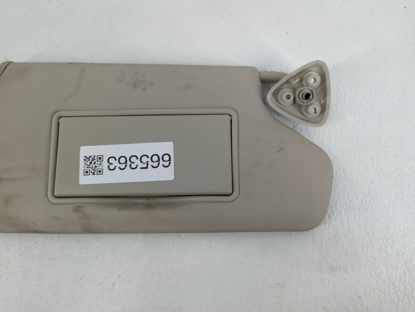 2013 Dodge Journey Sun Visor Shade Replacement Passenger Right Mirror Fits OEM Used Auto Parts - Oemusedautoparts1.com