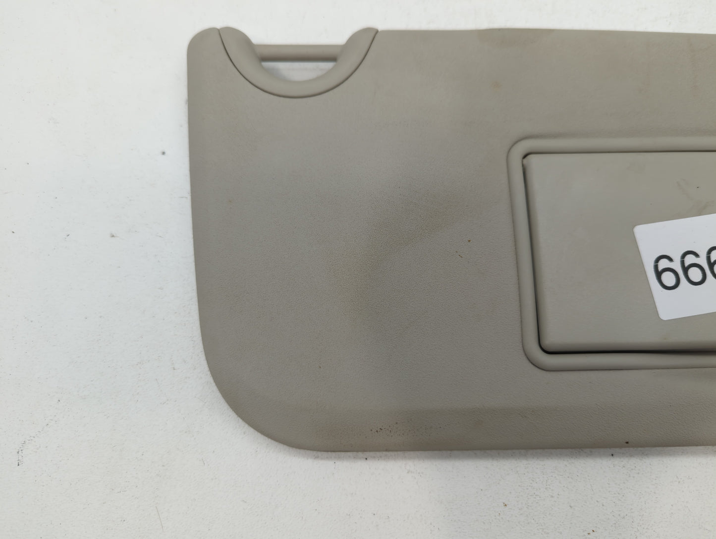 2013 Dodge Journey Sun Visor Shade Replacement Passenger Right Mirror Fits OEM Used Auto Parts - Oemusedautoparts1.com