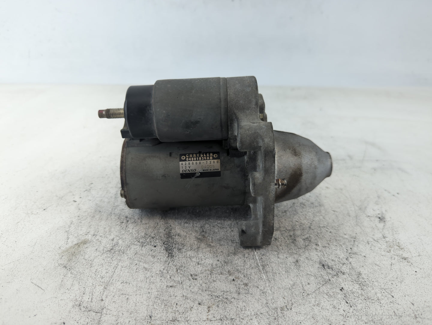 2011-2019 Dodge Journey Car Starter Motor Solenoid OEM P/N:428000-7200 04801839AB Fits OEM Used Auto Parts - Oemusedautopart