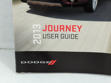 2013 Dodge Journey Owners Manual Book Guide P/N:13JC49-926-AA OEM Used Auto Parts