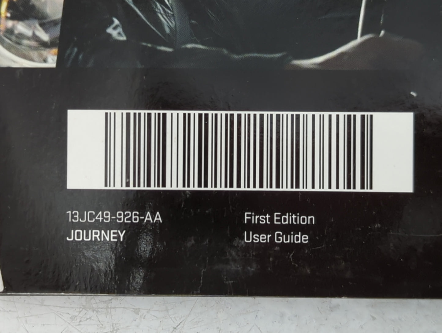 2013 Dodge Journey Owners Manual Book Guide P/N:13JC49-926-AA OEM Used Auto Parts - Oemusedautoparts1.com
