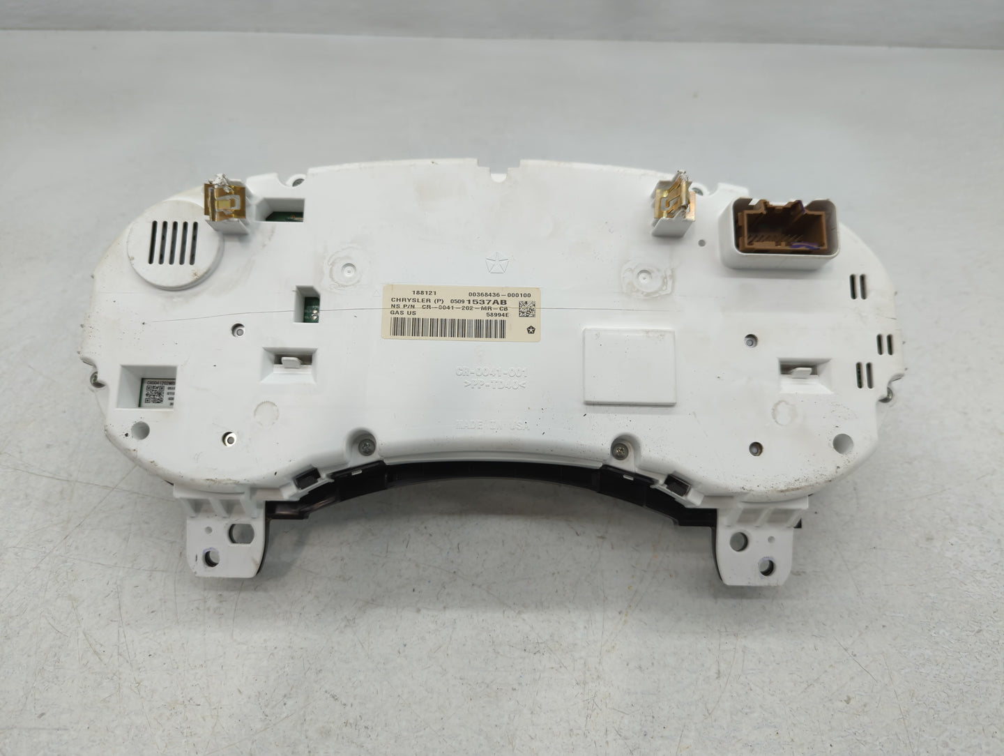 2013 Dodge Journey Instrument Cluster Speedometer Gauges P/N:CR-0041-001 05091537AB Fits OEM Used Auto Parts - Oemusedautopa