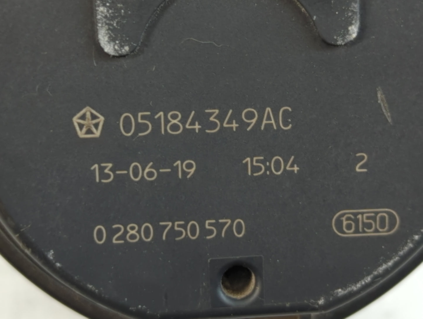 2011-2019 Dodge Journey Throttle Body P/N:0 280 750 570 05184349AC Fits OEM Used Auto Parts - Oemusedautoparts1.com
