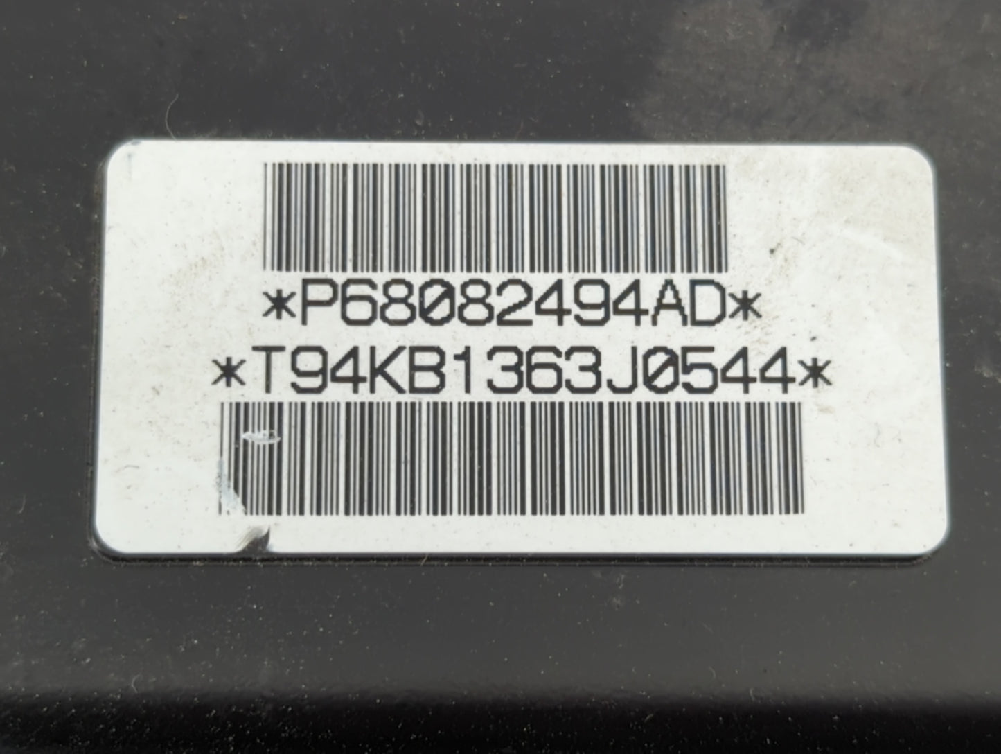2013 Dodge Journey Air Bag Driver Left Knee OEM P/N:P68082494AD Fits OEM Used Auto Parts - Oemusedautoparts1.com