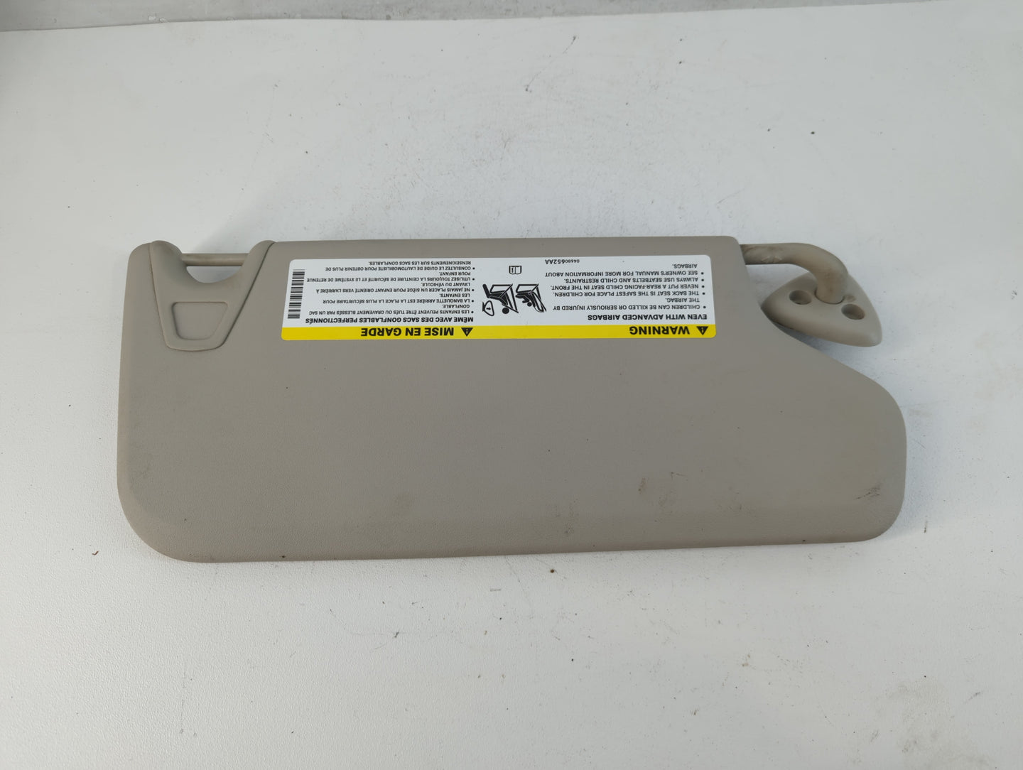 2013 Dodge Journey Sun Visor Shade Replacement Driver Left Mirror Fits OEM Used Auto Parts - Oemusedautoparts1.com