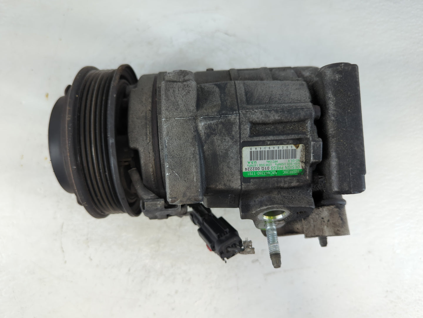 2011-2019 Dodge Journey Air Conditioning A/c Ac Compressor Oem - Oemusedautoparts1.com