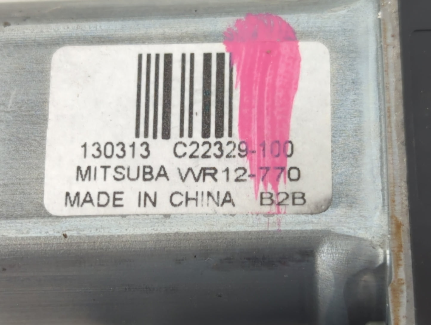 2013 Dodge Journey Driver Front Left Power Window Motor - Oemusedautoparts1.com