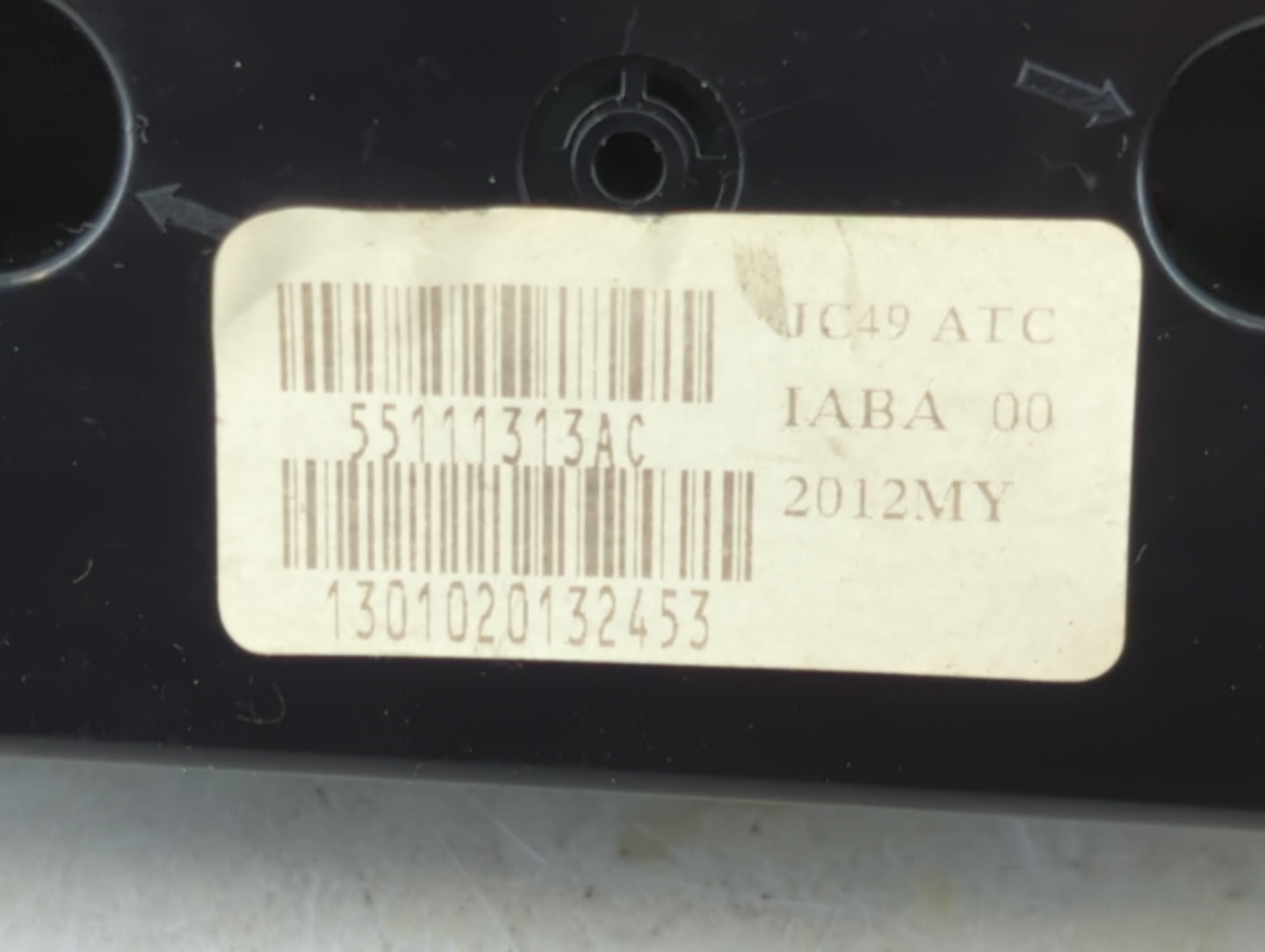 2011-2020 Dodge Journey Climate Control Module Temperature AC/Heater Replacement P/N:55111313AC Fits OEM Used Auto Parts - O
