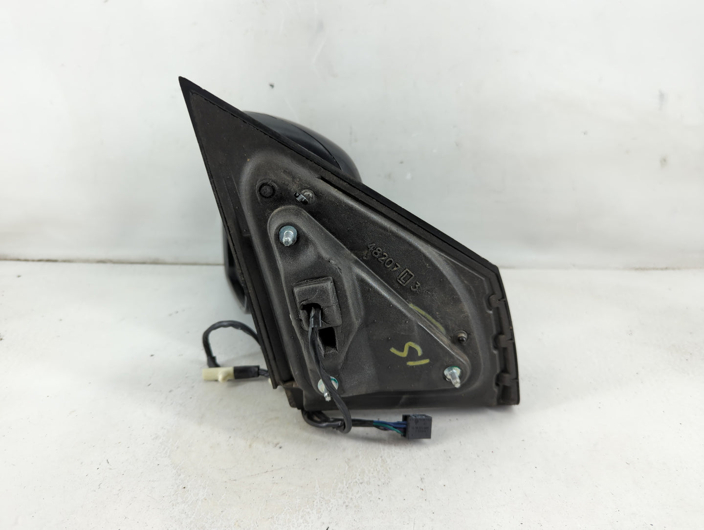 2013 Dodge Journey Driver Left Side View Manual Door Mirror Black - Oemusedautoparts1.com