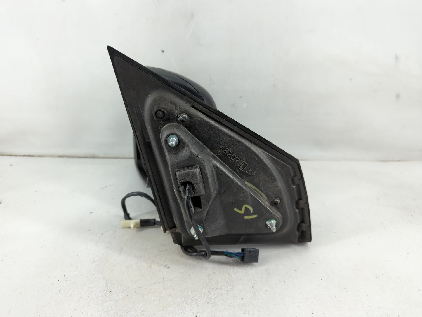2013 Dodge Journey Driver Left Side View Manual Door Mirror Black - Oemusedautoparts1.com